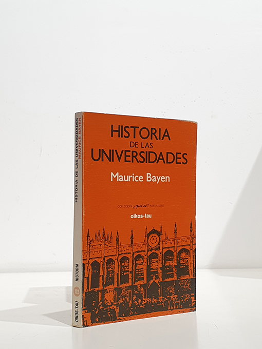 Libro: Historia de las universidades. | Autor: | Libros Bosch