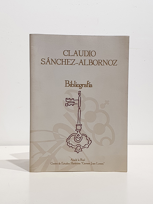 Claudio Sánchez-Albornoz. Bibliografía. | Libros Antiguos | Libros Bosch Libro: Claudio Sánchez-Albornoz. Bibliografía. | Autor: | Libros Bosch
