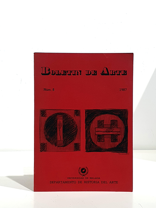 Libro: Boletín de Arte. Núm. 8, 1987. Universidad de Málaga, Departamento de Historia del Arte. | Autor: | Libros Bosch