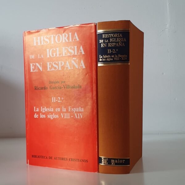 Historia de La Iglesia en España, II-2º. La Iglesia en la España de los siglos VIII-XIV | Libros Antiguos | Libros Bosch Libro: Historia de La Iglesia en España, II-2º. La Iglesia en la España de los siglos VIII-XIV | Autor: | Libros Bosch