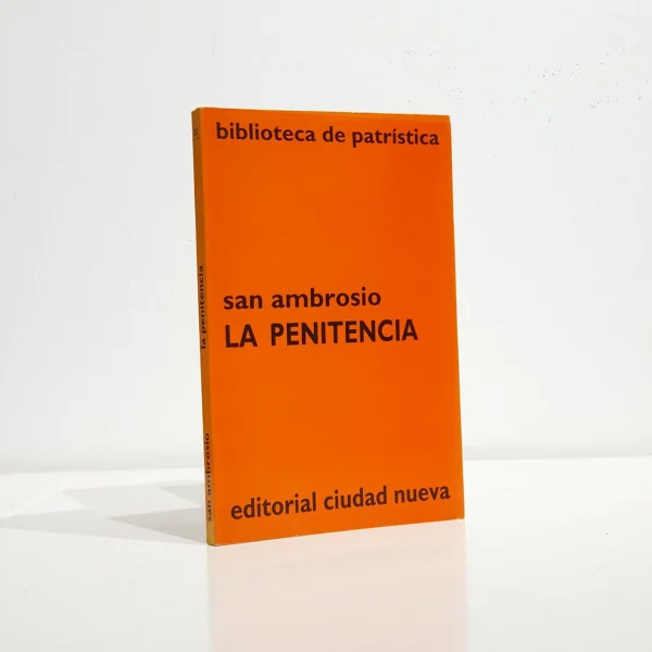 Libro: La penitencia. Biblioteca de Patrística, 21 | Autor: | Libros Bosch