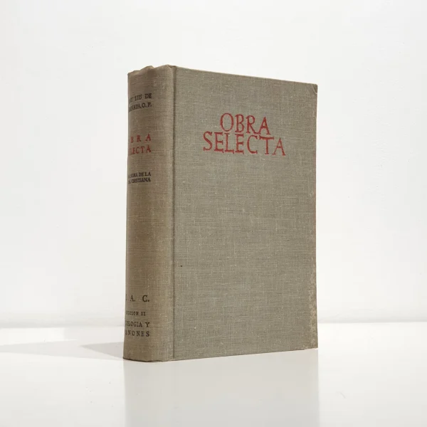 Libro: Obra selecta: una suma de la vida cristiana | Autor: | Libros Bosch