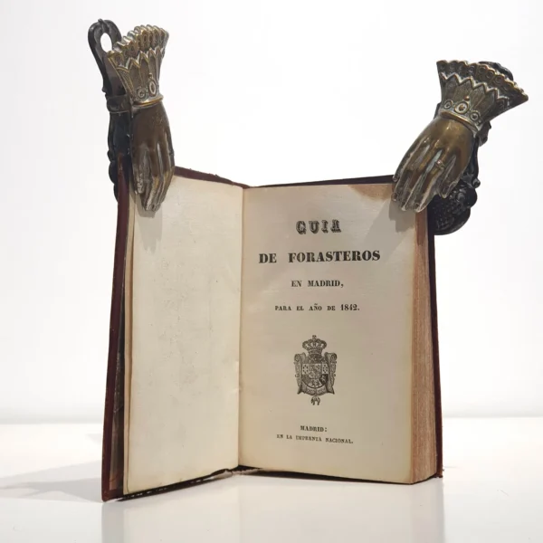 Libro: GUÍA DE FORASTEROS en Madrid para el año de 1842 | Autor: | Libros Bosch
