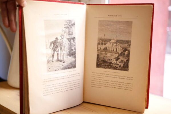Libro: KÉRABAN LE TÉTU. Les Voyages Extraordinaires. 101 dessins et une carte par Benett. | Autor: | Libros Bosch