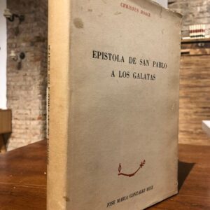 Epístola de San Pablo a los Gálatas.