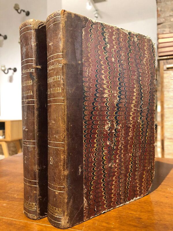 Libro: LOS MARTIRES DE LA FAMILIA. (Memorias de un sacristán). 2 tomos. | Autor: | Libros Bosch