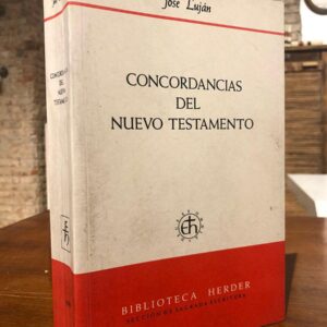 Concordancias del Nuevo Testamento.