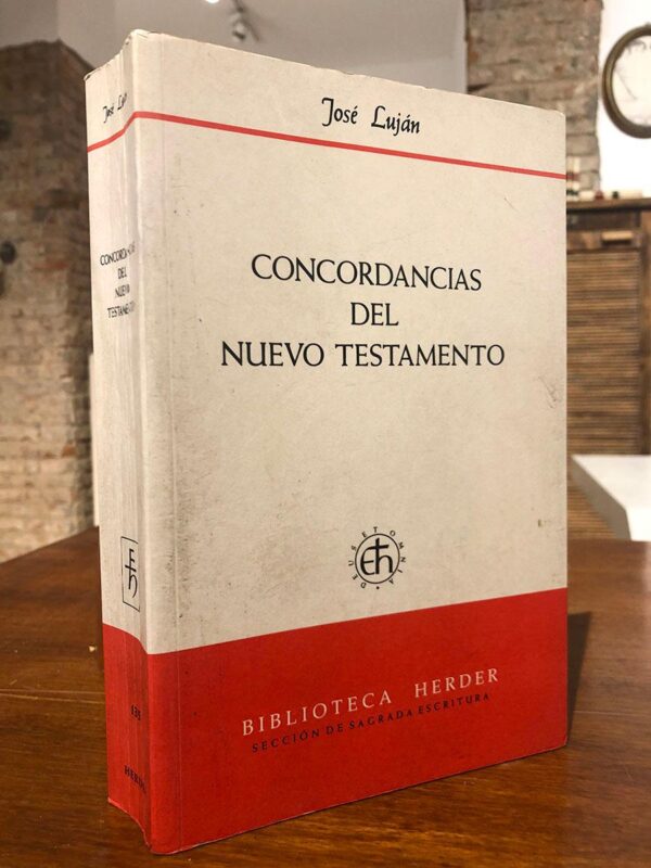Libro: Concordancias del Nuevo Testamento. | Autor: | Libros Bosch
