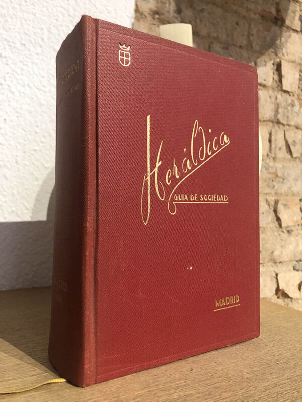 Libro: Heraldica Guia De Sociedad. 1965. Recopilado por... | Autor: | Libros Bosch