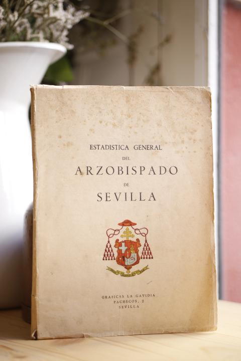 Libro: ESTADÍSTICA GENERAL DEL ARZOBISPADO DE SEVILLA. | Autor: | Libros Bosch