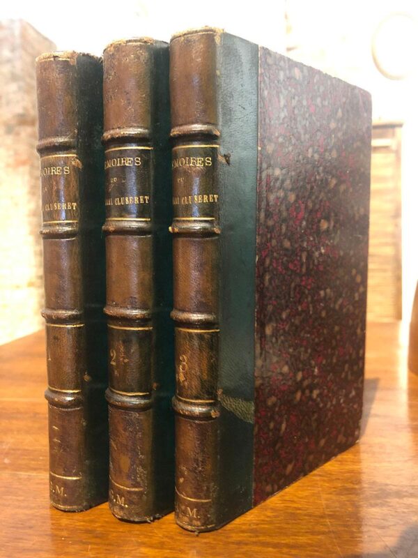 Libro: Mémoires du Général Cluseret. 3 tomos. | Autor: | Libros Bosch