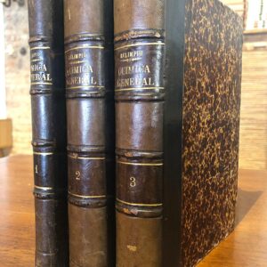Compendio de las Lecciones de Química General explicadas en la Universidad de Sevilla. 3 vols.