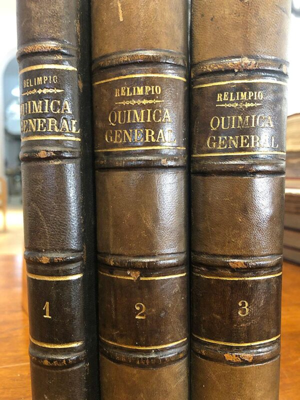 Libro: Compendio de las Lecciones de Química General explicadas en la Universidad de Sevilla. 3 vols. | Autor: | Libros Bosch