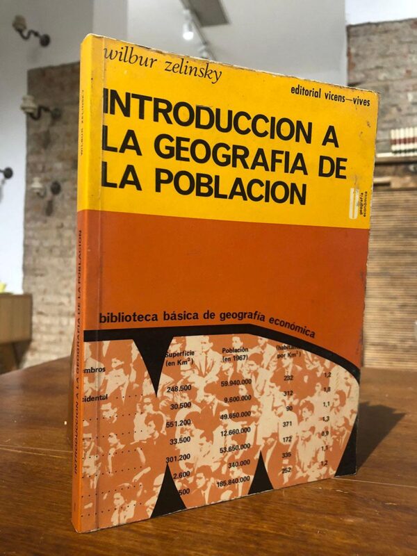 Libro: Introducción a la geografía de la población. | Autor: | Libros Bosch