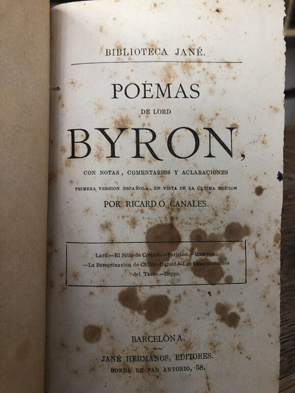 Poemas de... Con notas, comentarios y aclaraciones de Ricardo Canales. | Libros Antiguos | Libros Bosch Libro: Poemas de... Con notas, comentarios y aclaraciones de Ricardo Canales. | Autor: | Libros Bosch