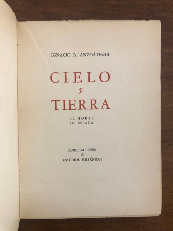 Libro: Cielo y tierra. 12 horas de España. (Doce) | Autor: | Libros Bosch