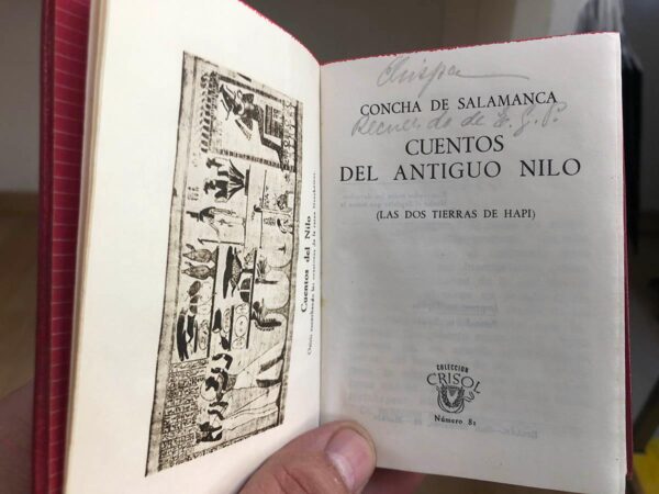 Libro: Cuentos del Antiguo Nilo. (Las dos tierras de Hapi). Colección Crisol, núm, 81. | Autor: | Libros Bosch