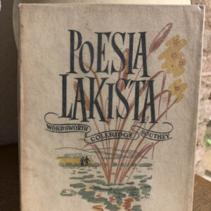 Poesia lakista. Selección, traducción y prólogo de Ramón Sangenís.