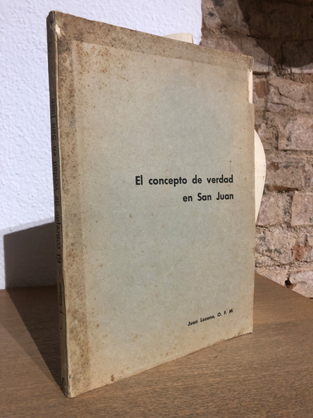 Libro: El concepto de verdad en San Juan. | Autor: | Libros Bosch