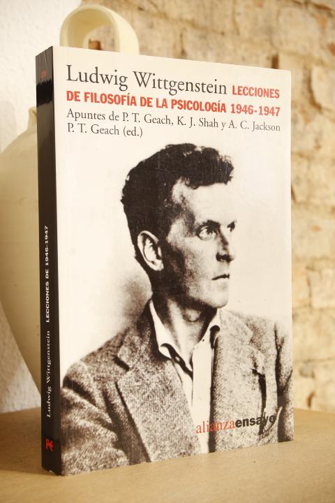 Libro: Lecciones de filosofía de la psicología 1946-1947. Apuntes de P. T. Geach, J. J. Shah y A. C. Jackson.P. T. Geach, editor. | Autor: | Libros Bosch