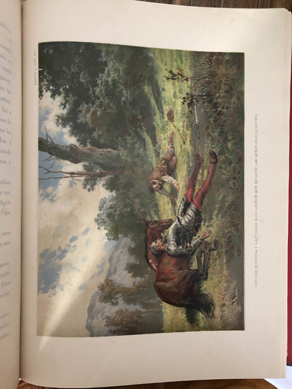 Libro: El ingenioso hidalgo Don Quijote de la Mancha. Edición anotada por Don Nicolás Díaz de Benjumea. | Autor: | Libros Bosch