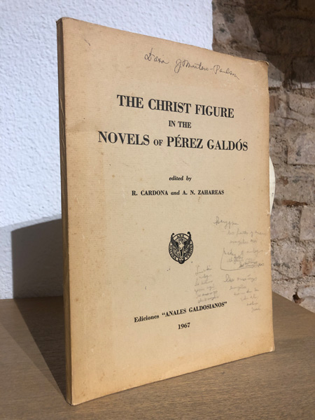 Libro: The Christ figure in the novels of Pérez Galdós. Colaboran: Frank P. Bowman, Ciriaco Morón Arroyo, A. A. Parker, Robert H. Russell. Apéndice de Vera Colin. | Autor: | Libros Bosch
