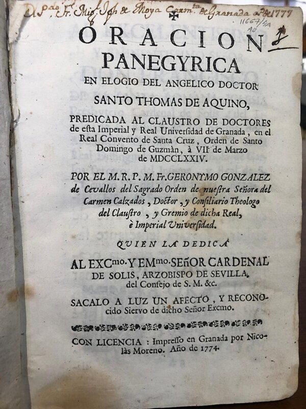 Libro: VOLUMEN FACTICIO, en que se encuentran encuadernados 17 opúsculos de sermones, oraciones panegíricas y cartas pastorales...- Pies de imprenta andaluces poco habituales como Cádiz, Granada, Sevilla, Córdoba, aunque también se encuentran otros como Logroño o Santiago. | Autor: | Libros Bosch