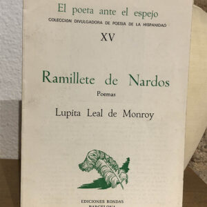 Ramillete de nardos. Poemas.