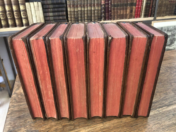 Libro: Geografía moderna, escrita en francés por el Abad Nicolle de la Croix: traducida y aumentada por el Doctor don Josef Jordan y Frago. [8 tomos, los primeros cuatro de ellos dedicados a la Geografía de España] | Autor: | Libros Bosch