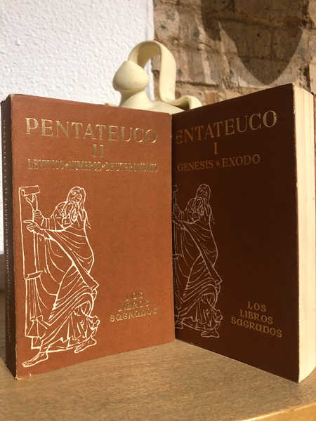 Libro: Los Libros Sagrados, I y II. Génesis / Éxodo y Levítico / Números / Deuteronomio. | Autor: | Libros Bosch