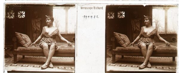 Libro: Desnudo artístico estereoscópico en cristal. Fotografía estereoscópica. Jules Richard. The Atrium. | Autor: | Libros Bosch