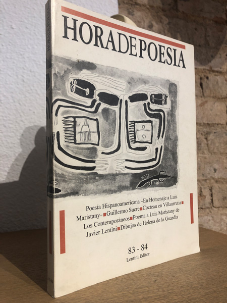 Libro: Poesía hispanoamericana. En homenaje a Luis Maristany (Hora de Poesía. Revista de crítica, ensayo y creación poética, nº 83-84) | Autor: | Libros Bosch