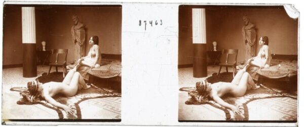 Libro: Desnudo artístico estereoscópico en cristal. Fotografía estereoscópica. Jules Richard. The Atrium. | Autor: | Libros Bosch