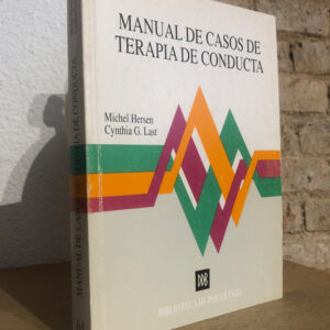 Manual de casos de terapia de conducta.
