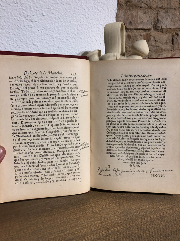 Libro: La restauración del Quijote. Estudio comparativo de varias ediciónes y sus respectivas notas con un ejemplar de la de 1605, impresa por Juan de la Cuesta. | Autor: | Libros Bosch