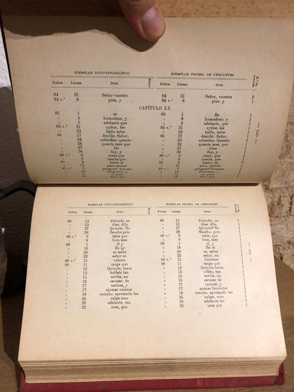 Libro: La restauración del Quijote. Estudio comparativo de varias ediciónes y sus respectivas notas con un ejemplar de la de 1605, impresa por Juan de la Cuesta. | Autor: | Libros Bosch