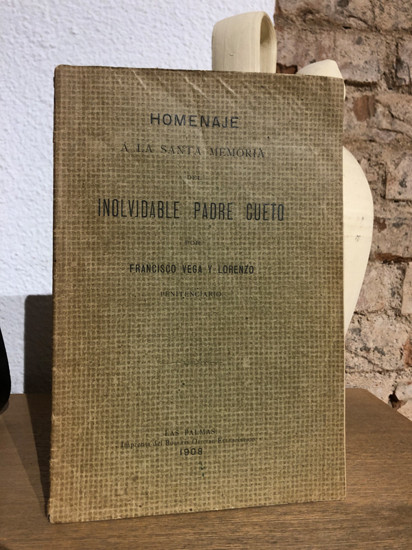 Libro: Homenaje a la santa memoria del involvidable Padre Cueto. | Autor: | Libros Bosch