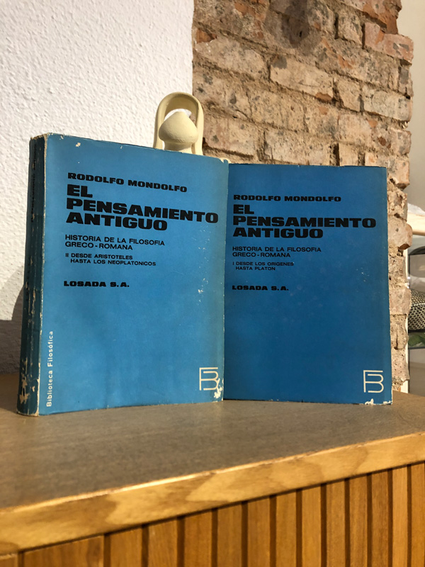 Libro: El pensamiento antiguo. I y II. Desde los orígenes hasta Platón. Desde Aristóteles hasta los neoplatónicos. | Autor: | Libros Bosch