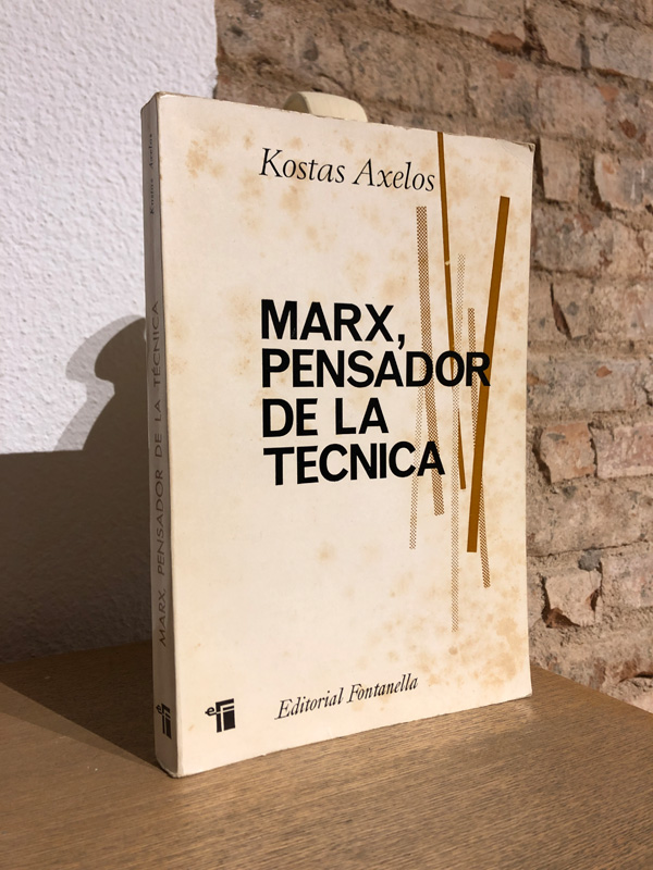 Libro: Marx, pensador de la técnica. | Autor: | Libros Bosch