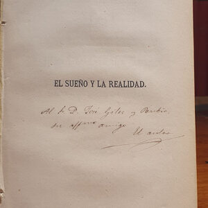 El sueño y la realidad. Loa escrita para conmemorar el aniversario de la muerte del Príncipe de los Ingenios españoles, Miguel de Cervantes Saavedra, por...