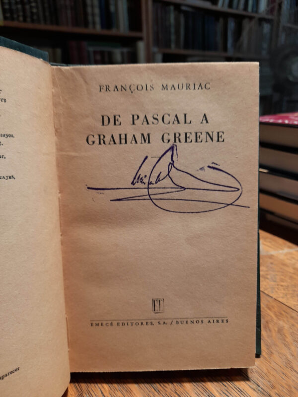 Libro: De Pascal a Graham Greene. | Autor: | Libros Bosch