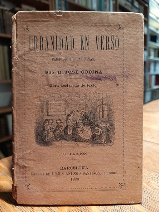 Libro: Urbanidad en verso. | Autor: | Libros Bosch