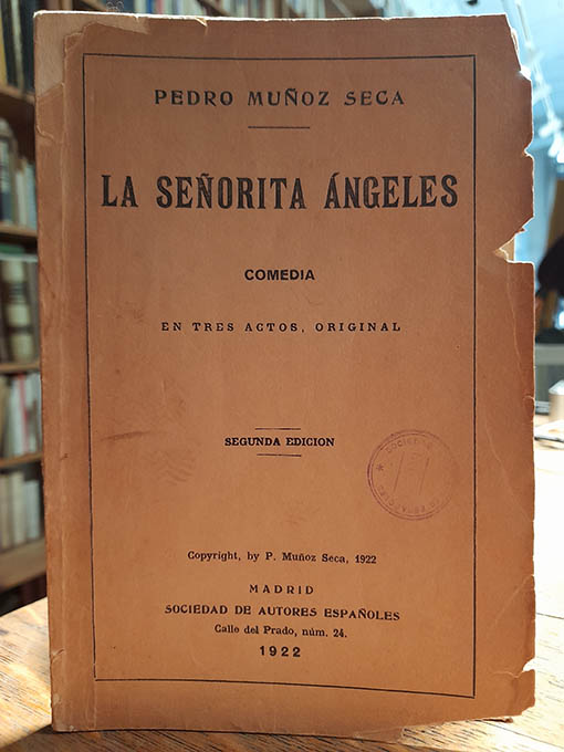 Libro: La señorita Ángeles. | Autor: | Libros Bosch