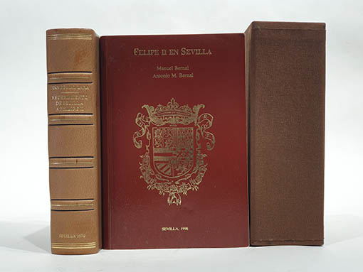 Libro: Recebimiento que hizo la muy noble y muy leal ciudad de Sevilla a la C. R. M. del Rey D. Philipe N. S. Edición facsímil de la de Sevilla, 1570. | Autor: | Libros Bosch