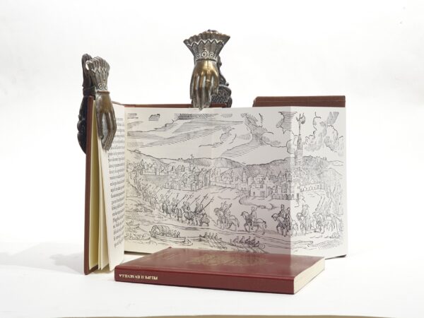 Libro: Recebimiento que hizo la muy noble y muy leal ciudad de Sevilla a la C. R. M. del Rey D. Philipe N. S. Edición facsímil de la de Sevilla, 1570. | Autor: | Libros Bosch