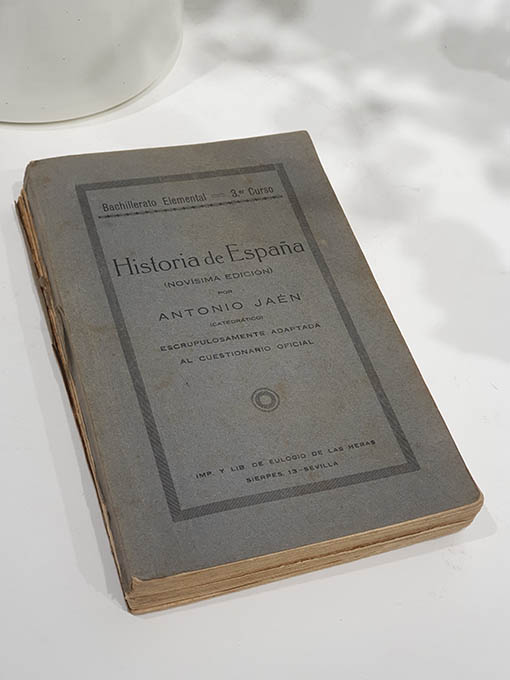 Libro: HISTORIA DE ESPAÑA. Bachillerato Elemental, 3º curso. 2 tomos. | Autor: | Libros Bosch