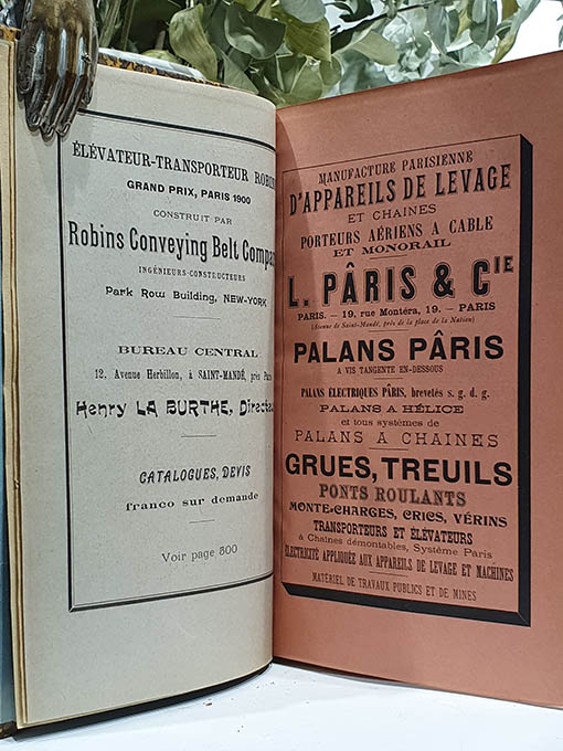 Libro: Traité théorique & practique des Appareils de Levage et de Manutention. | Autor: | Libros Bosch