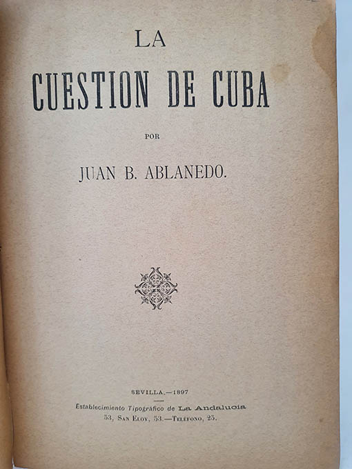 Libro: La cuestión de Cuba. | Autor: | Libros Bosch