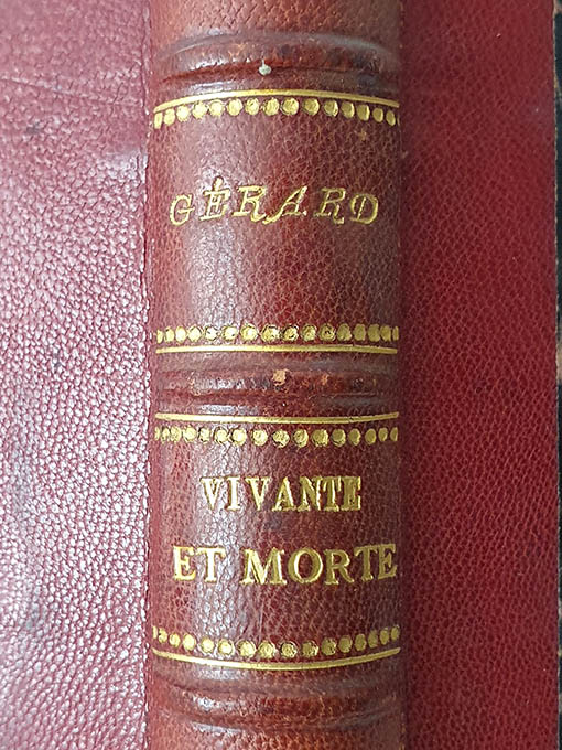Libro: Vivante et morte. Le troisième larron. | Autor: | Libros Bosch