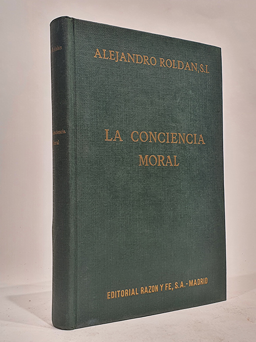 Libro: La conciencia moral. | Autor: | Libros Bosch